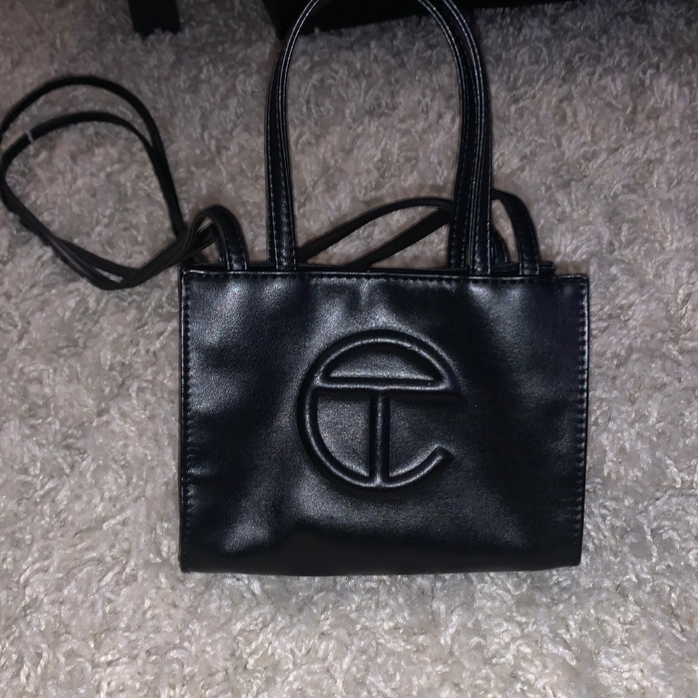 Authentic small telfar in black